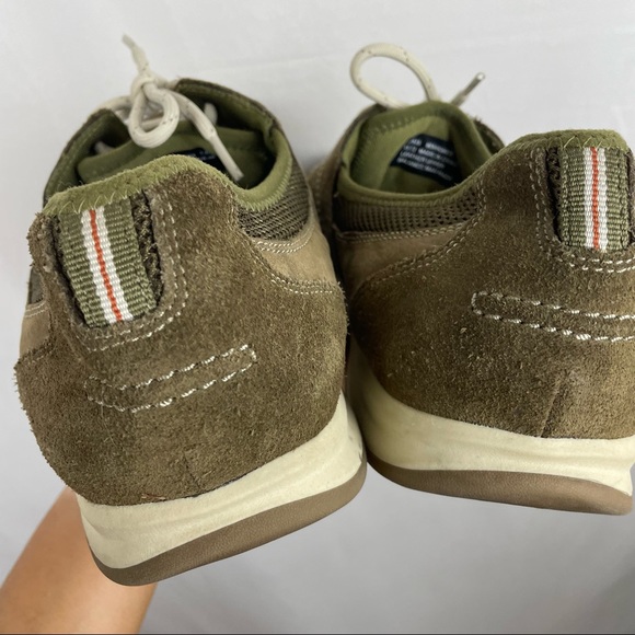 Clark men’s suede leather boat shoe lace tie 11/12 - Picture 6 of 9